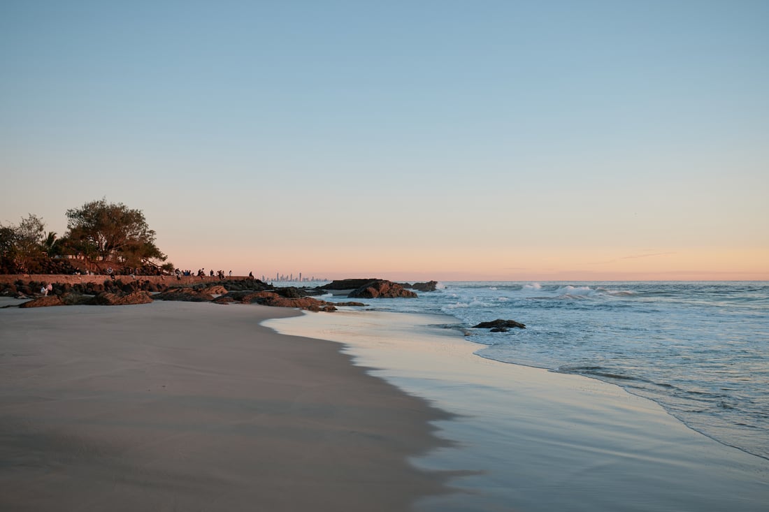 Sunrise Beach and Skyline View